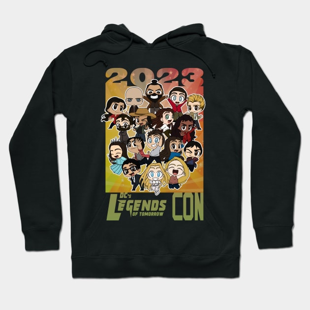 Legends of Tomorrow con 2023 v2 Hoodie by RotemChan